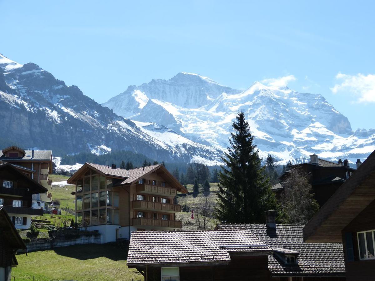 Chalet Bella Vista 4 Wengen Zewnętrze zdjęcie