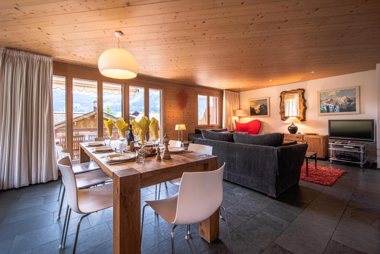Chalet Bella Vista 4 Wengen Zewnętrze zdjęcie