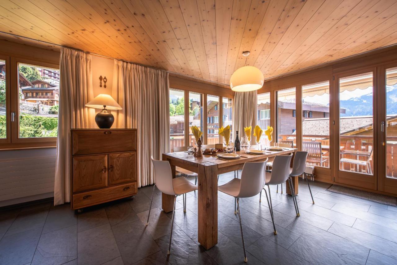 Chalet Bella Vista 4 Wengen Zewnętrze zdjęcie