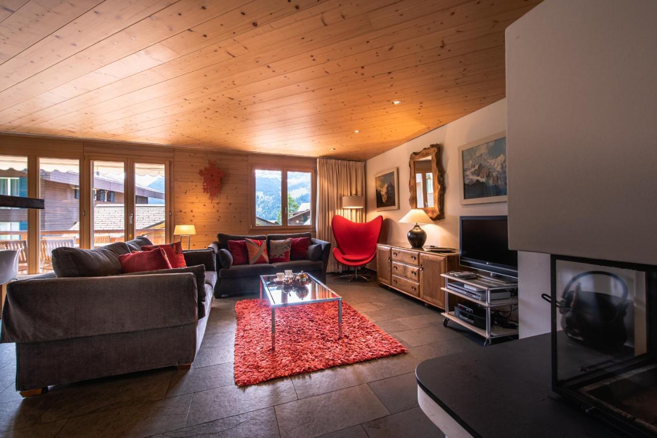 Chalet Bella Vista 4 Wengen Zewnętrze zdjęcie