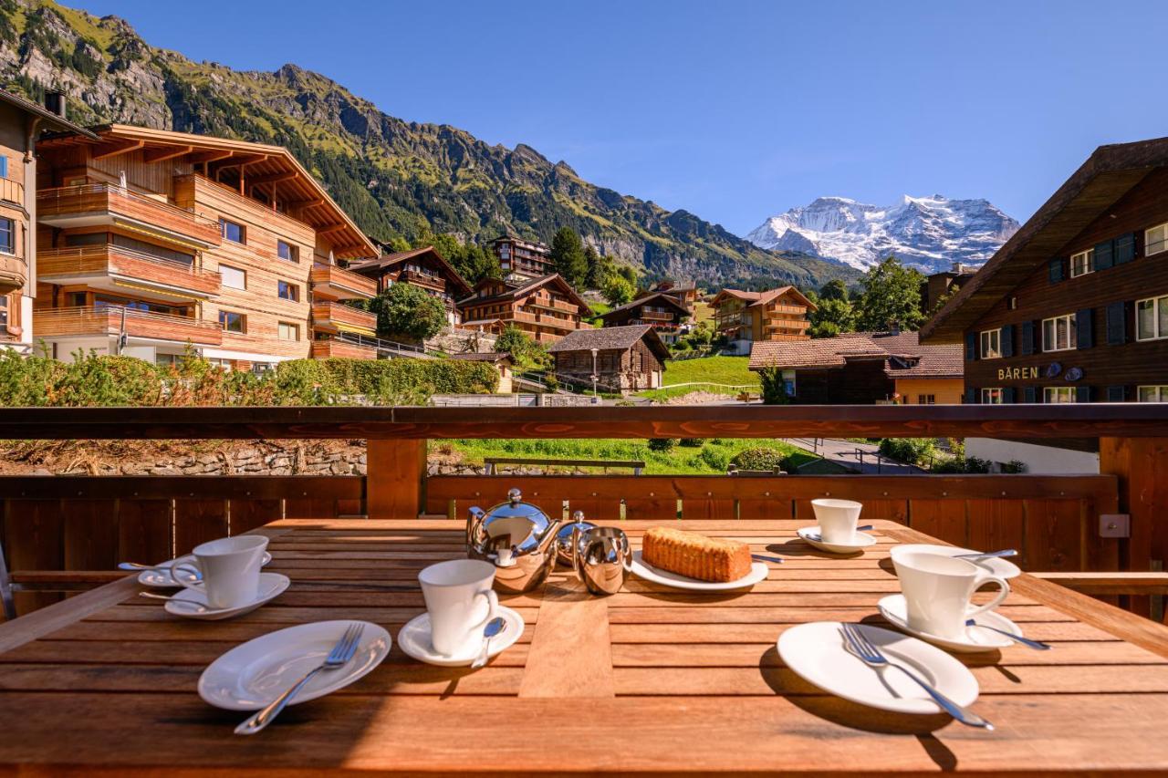 Chalet Bella Vista 4 Wengen Zewnętrze zdjęcie
