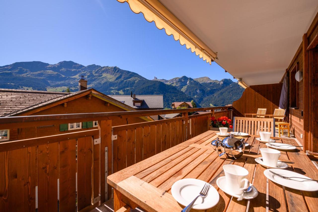 Chalet Bella Vista 4 Wengen Zewnętrze zdjęcie