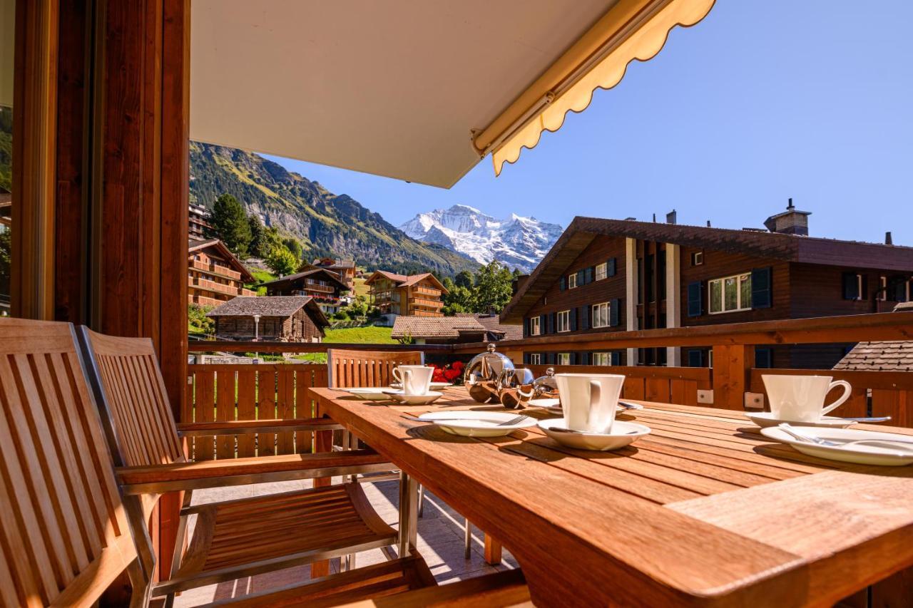 Chalet Bella Vista 4 Wengen Zewnętrze zdjęcie